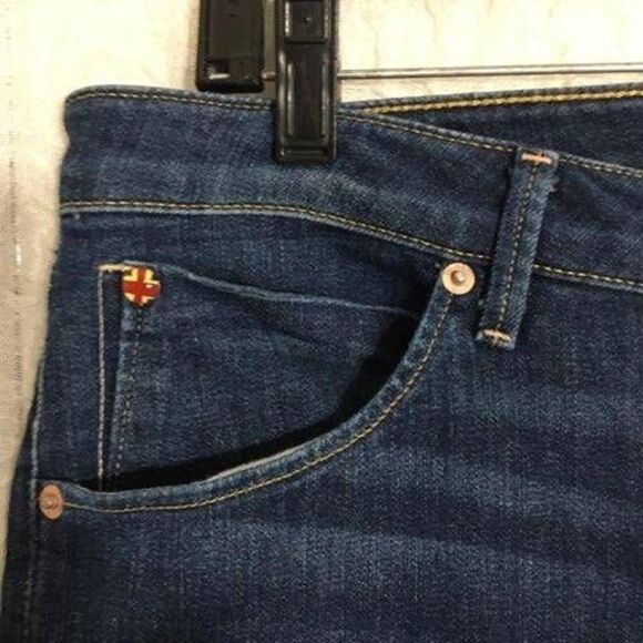 Hudson Cuffed Straight Jeans Size 31 - Picture 7 of 12